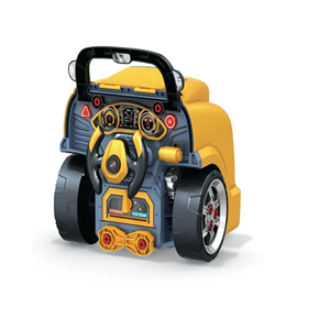 اسباب بازی موتور خودرو Motor Car Engine مدل کاپوت اتوبوس مدرسه Repair Truck School Bus Set_اسباب بازی